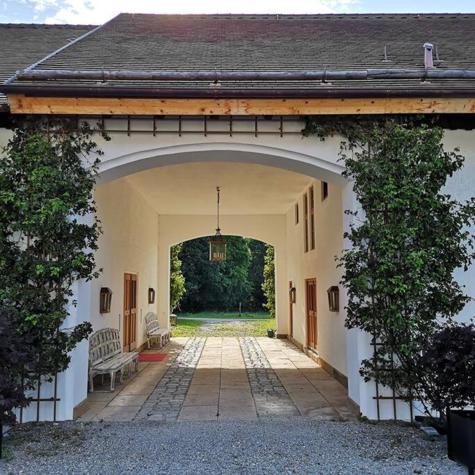 Ferienwohnung Gutshof In Seenaehe Dießen am Ammersee 外观 照片